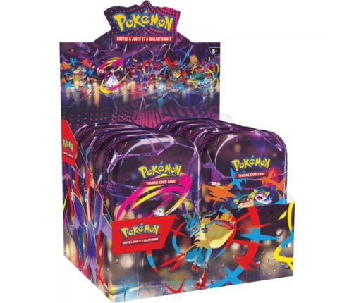 Pokemon - TCG Mega Heroes Mini Tin Display 10 Pcs (French)