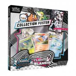 Pokemon - TCG Scarlet And Violet Black Bolt And White Flare Poster Collection (French)