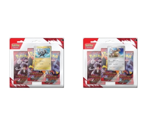 Pokemon - TCG Scarlet And Violet Destined Rivals 3-Pack Blister One Random Selection from Assortment