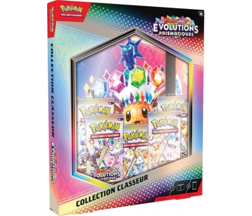 Pokemon - TCG Scarlet And Violet Prismatic Evolutions Binder Collection (French)