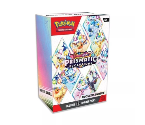Pokemon - TCG Scarlet And Violet Prismatic Evolutions Booster Bundle
