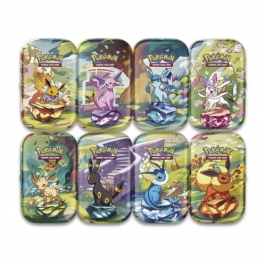 Pokemon - TCG Scarlet And Violet Prismatic Evolutions Mini Tin One Random Selection From Assortment Pokemon - TCG Scarlet And Violet Prismatic Evolutions Mini Tin One Random Selection From Assortment