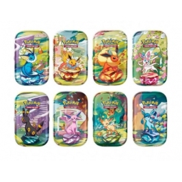 Pokemon - TCG Scarlet & Violet Prismatic Evolutions Mini Tin Display 8 Pcs Pokemon - TCG Scarlet & Violet Prismatic Evolutions Mini Tin Display 8 Pcs