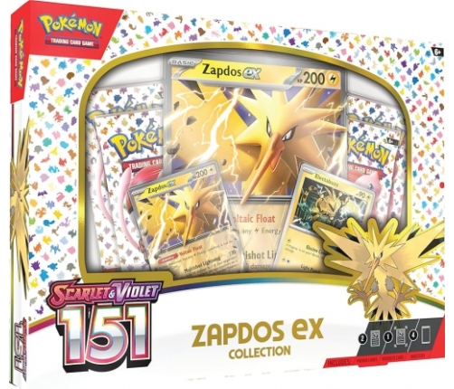 Pokemon - TCG Scarlet & Violet Zapdos ex Collection