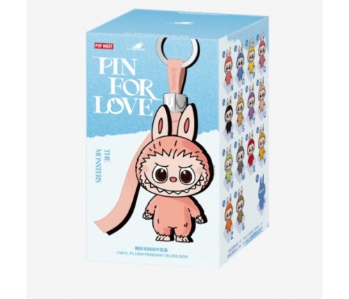 Pop Mart - Labubu The Monsters Pin For Love Series N-Z Blind Box