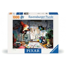 Ravensburger - Puzzle 1000 Disney Pixar The Artists Desk
