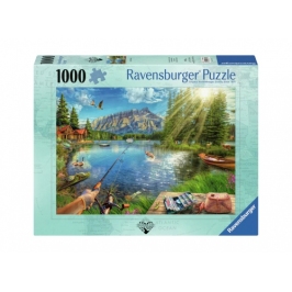 Ravensburger - Puzzle 1000 Life At The Lake
