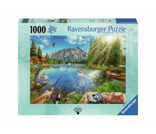 Ravensburger - Puzzle 1000 Life At The Lake