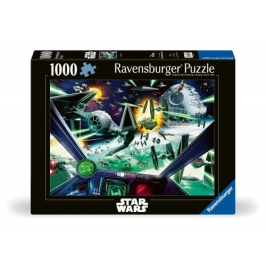 Ravensburger - Puzzle 1000 Star Wars X-Wing Cockpit