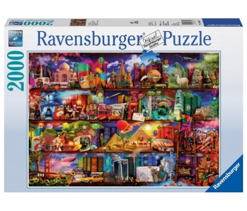 Ravensburger - Puzzle 2000 Travel Shelves