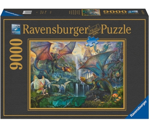 Ravensburger - Puzzle 9000 Magical Dragon Forest