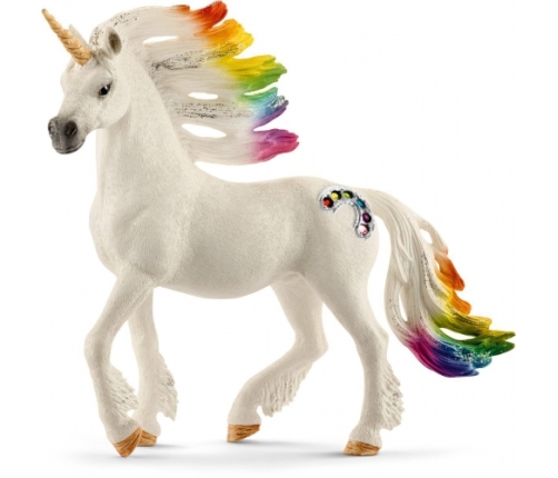 Schleich - Bayala Rainbow Unicorn Stallion Toy