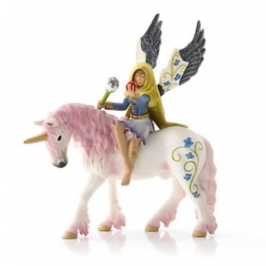Schleich - Elf Figurine Bilara With Unicorn