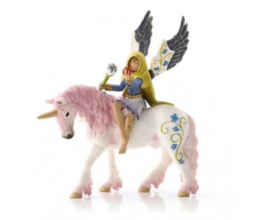 Schleich - Elf Figurine Bilara With Unicorn