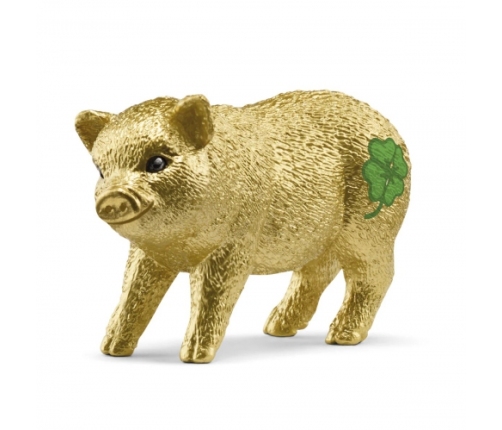 Schleich - Farm World Lucky Golden Pig Limited Edition