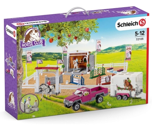 Schleich - Horse Club Big Horse Show With Pick Up And Horse Box