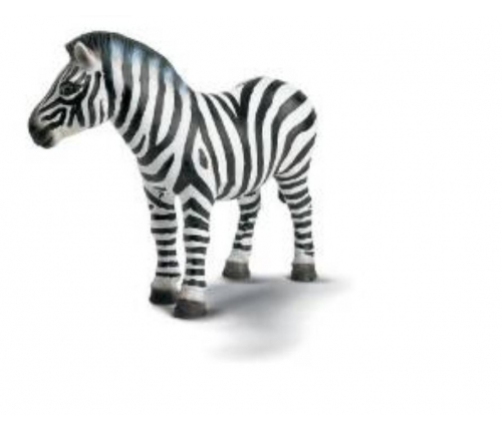 Schleich - Wild Pet Zebra Figurine