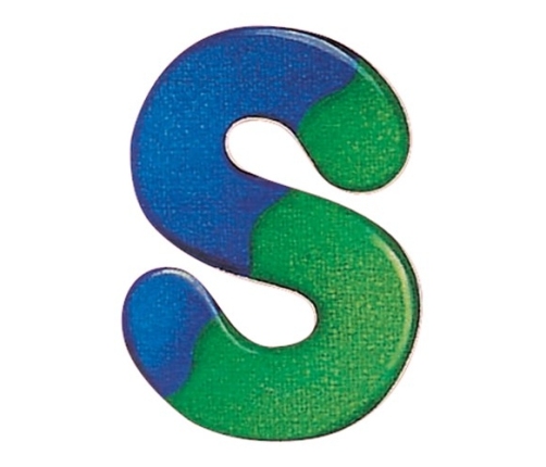 Selecta 2519 - Alphabet S 5 x 7 cm (German)