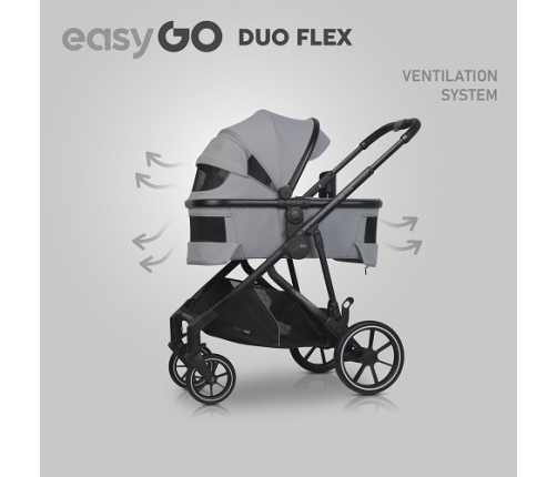 EasyGo Duoflex Cloudy Gray Прогулочная коляска