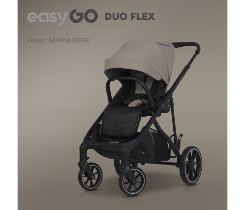 Gondola do wózka dziecięcego EasyGo Duoflex Savana Beige