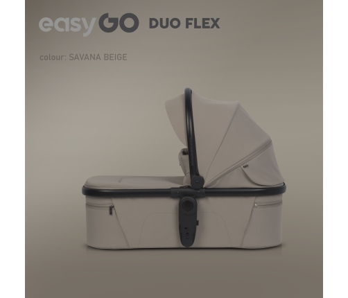Gondola do wózka dziecięcego EasyGo Duoflex Savana Beige