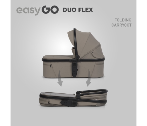 Gondola do wózka dziecięcego EasyGo Duoflex Savana Beige