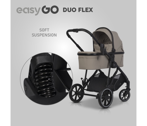 Gondola do wózka dziecięcego EasyGo Duoflex Savana Beige