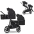 Easygo Duoflex Ebony Black Dvīņu rati