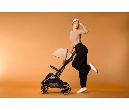 EasyGo Zoya Cloudy Gray Bērnu rati 2in1