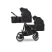 EasyGo Duoflex Ebony Black Dvīņu rati