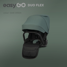 Siedzisko spacerówki do wózka dziecięcego EasyGo Duoflex Sage Green