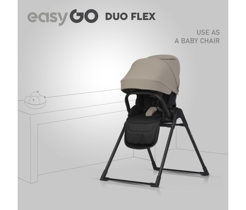 EasyGo Duoflex Savana Beige Коляска для двойняшек