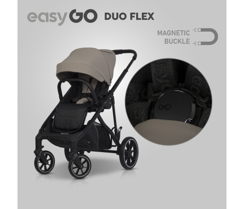 EasyGo Duoflex Savana Beige Коляска для двойняшек