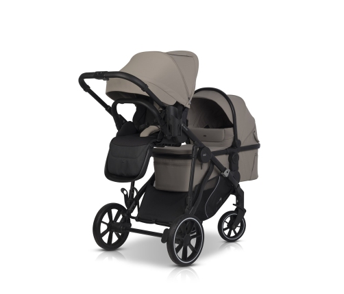 EasyGo Duoflex Savana Beige Коляска для двойняшек
