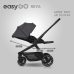EasyGo Reva Cloudy Gray Bērnu rati 2in1