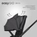 EasyGo Reva Cloudy Gray Bērnu rati 2in1