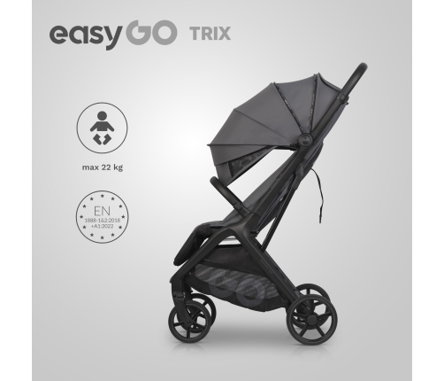 EasyGo Trix Cloudy Gray Прогулочная коляска