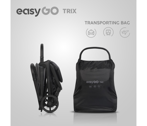 EasyGo Trix Cloudy Gray Прогулочная коляска