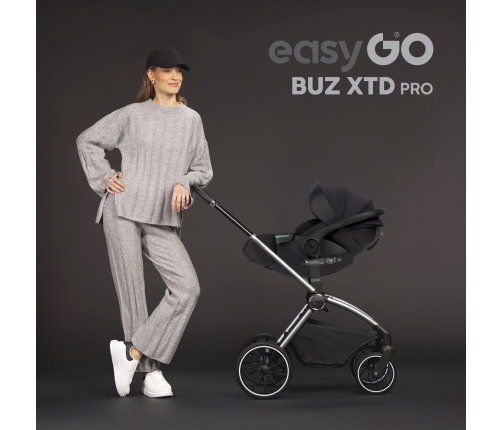 Fotelik samochodowy EasyGo Buz Xtd Pro Granito
