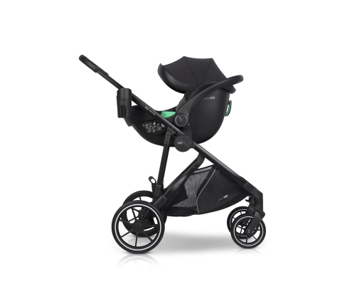 Wózek dziecięcy EasyGo Duoflex Sage Green 2 siedziska 2 gondole