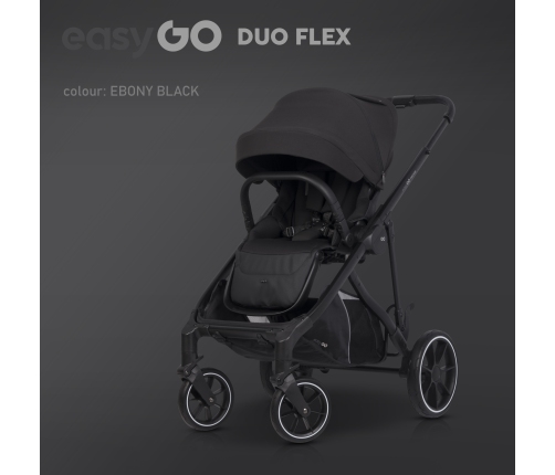 EasyGo Duoflex Ebony Black Pastaigu rati