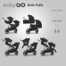 EasyGo Duoflex Ebony Black Pastaigu rati