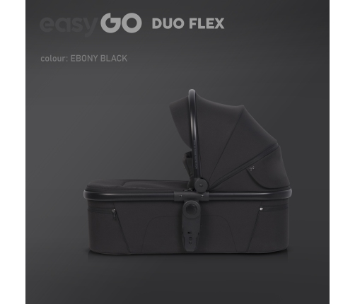 EasyGo Duoflex Ebony Black Pastaigu rati