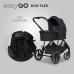 EasyGo Duoflex Ebony Black Pastaigu rati