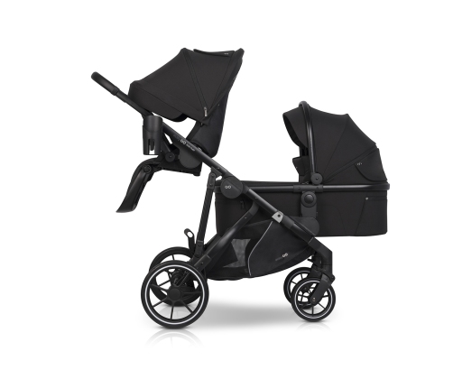 EasyGo Duoflex Ebony Black Pastaigu rati