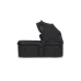 EasyGo Duoflex Ebony Black Pastaigu rati