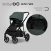 Wózek dziecięcy EasyGo Duoflex Sage Green 2 siedziska 2 gondole