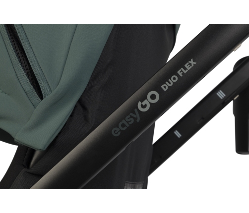 Wózek dziecięcy EasyGo Duoflex Sage Green 2 siedziska 2 gondole