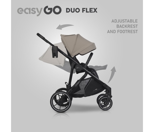 EasyGo Duoflex Savana Beige Прогулочная коляска