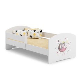 Bērnu gulta LUK 140x70 ar aizsargmaliņu un matraci Sleeping princess Bērnu gulta LUK 140x70 ar aizsargmaliņu un matraci Sleeping princess